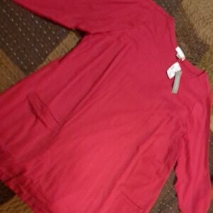 CJ Banks Women's Red Top